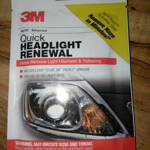 Headlight renewal